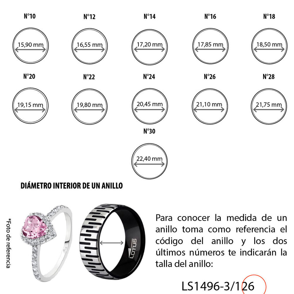 Anillo Ls1478-3/118 Lotus Style Hombre Chile image number 1.0